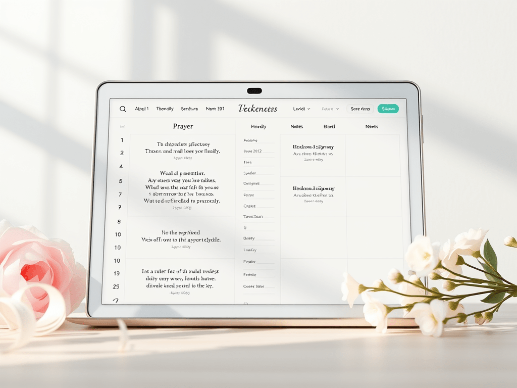 Transform Your Life with a Christian Digital&nbsp;Planner