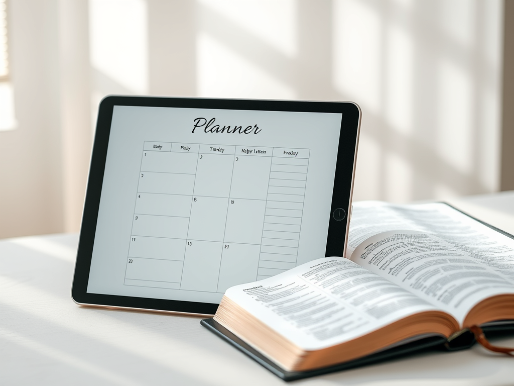 Abide and Align Life Planner - Christian productivity tools